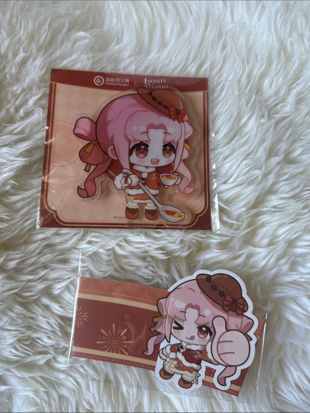NEW Infinity Nikki x Haidilao Huoguo Nikki Standee and Cup Holder
